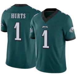 Youth Jalen Hurts Philadelphia Eagles No.1 Limited Vapor F.U.S.E. Jersey - Green