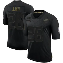 Youth Jay Ajayi Philadelphia Eagles No.26 Limited 2020 Salute To Service Jersey - Black