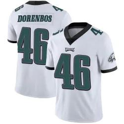 Youth Jon Dorenbos Philadelphia Eagles No.46 Limited Vapor Untouchable Jersey - White