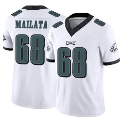 Youth Jordan Mailata Philadelphia Eagles No.68 Limited Vapor F.U.S.E. Jersey - White