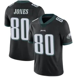 Youth Julio Jones Philadelphia Eagles No.80 Limited Alternate Vapor Untouchable Jersey - Black
