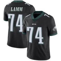 Youth Kendall Lamm Philadelphia Eagles No.74 Limited Alternate Vapor Untouchable Jersey - Black