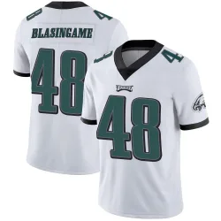 Youth Khari Blasingame Philadelphia Eagles No.48 Limited Vapor Untouchable Jersey - White