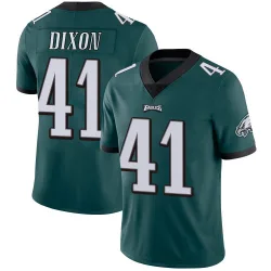 Youth Lance Dixon Philadelphia Eagles No.41 Limited Midnight Team Color Vapor Untouchable Jersey - Green