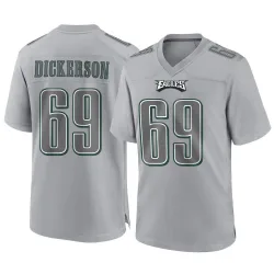 Youth Landon Dickerson Philadelphia Eagles No.69 Game Atmosphere Fashion Jersey - Gray