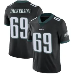 Youth Landon Dickerson Philadelphia Eagles No.69 Limited Alternate Vapor Untouchable Jersey - Black