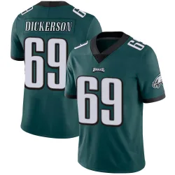 Youth Landon Dickerson Philadelphia Eagles No.69 Limited Midnight Team Color Vapor Untouchable Jersey - Green