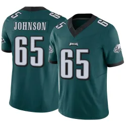 Youth Lane Johnson Philadelphia Eagles No.65 Limited Vapor F.U.S.E. Jersey - Green