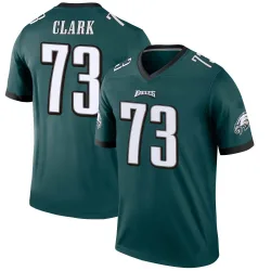 Youth Le'Raven Clark Philadelphia Eagles No.73 Legend Jersey - Green