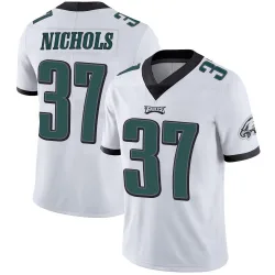 Youth Lew Nichols Philadelphia Eagles No.37 Limited Vapor Untouchable Jersey - White