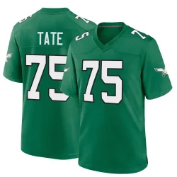 Youth Marcus Tate Philadelphia Eagles No.75 Game Kelly Alternate Jersey - Green