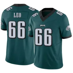 Youth Matt Leo Philadelphia Eagles No.66 Limited Vapor F.U.S.E. Jersey - Green