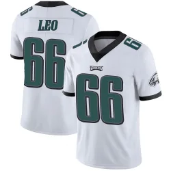 Youth Matt Leo Philadelphia Eagles No.66 Limited Vapor Untouchable Jersey - White