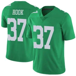 Youth Maxen Hook Philadelphia Eagles No.37 Limited Vapor Untouchable Jersey - Green