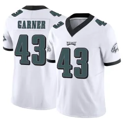 Youth Mekhi Garner Philadelphia Eagles No.43 Limited Vapor F.U.S.E. Jersey - White