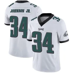 Youth Montrell Johnson Jr. Philadelphia Eagles No.34 Limited Vapor Untouchable Jersey - White