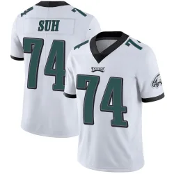 Youth Ndamukong Suh Philadelphia Eagles No.74 Limited Vapor Untouchable Jersey - White