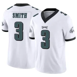 Youth Nolan Smith Jr. Philadelphia Eagles No.3 Limited Vapor F.U.S.E. Jersey - White