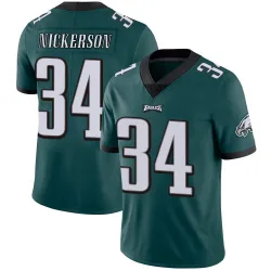 Youth Parry Nickerson Philadelphia Eagles No.34 Limited Midnight Team Color Vapor Untouchable Jersey - Green