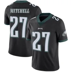 Youth Quinyon Mitchell Philadelphia Eagles No.27 Limited Alternate Vapor Untouchable Jersey - Black