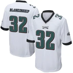 Youth Reed Blankenship Philadelphia Eagles No.32 Game Jersey - White