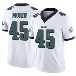 Youth Taylor Morin Philadelphia Eagles No.45 Limited Vapor F.U.S.E. Jersey - White
