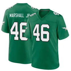 Youth Terrace Marshall Jr. Philadelphia Eagles No.46 Game Kelly Alternate Jersey - Green