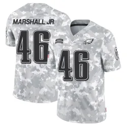 Youth Terrace Marshall Jr. Philadelphia Eagles No.46 Limited 2024 Salute to Service Jersey - Arctic Camo