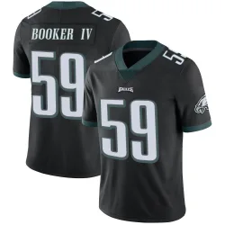 Youth Thomas Booker IV Philadelphia Eagles No.59 Limited Alternate Vapor Untouchable Jersey - Black