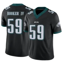 Youth Thomas Booker IV Philadelphia Eagles No.59 Limited Vapor F.U.S.E. Jersey - Black
