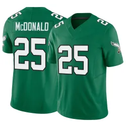 Youth Tommy McDonald Philadelphia Eagles No.25 Limited Kelly Alternate Vapor F.U.S.E. Jersey - Green