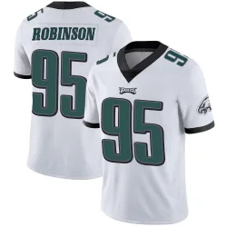 Youth Ty Robinson Philadelphia Eagles No.95 Limited Vapor Untouchable Jersey - White