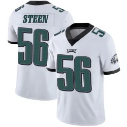 Youth Tyler Steen Philadelphia Eagles No.56 Limited Vapor Untouchable Jersey - White