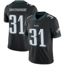 Youth Wilbert Montgomery Philadelphia Eagles No.31 Limited Alternate Vapor Untouchable Jersey - Black
