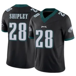 Youth Will Shipley Philadelphia Eagles No.28 Limited Vapor F.U.S.E. Jersey - Black