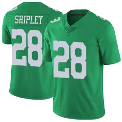 Youth Will Shipley Philadelphia Eagles No.28 Limited Vapor Untouchable Jersey - Green