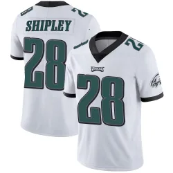 Youth Will Shipley Philadelphia Eagles No.28 Limited Vapor Untouchable Jersey - White